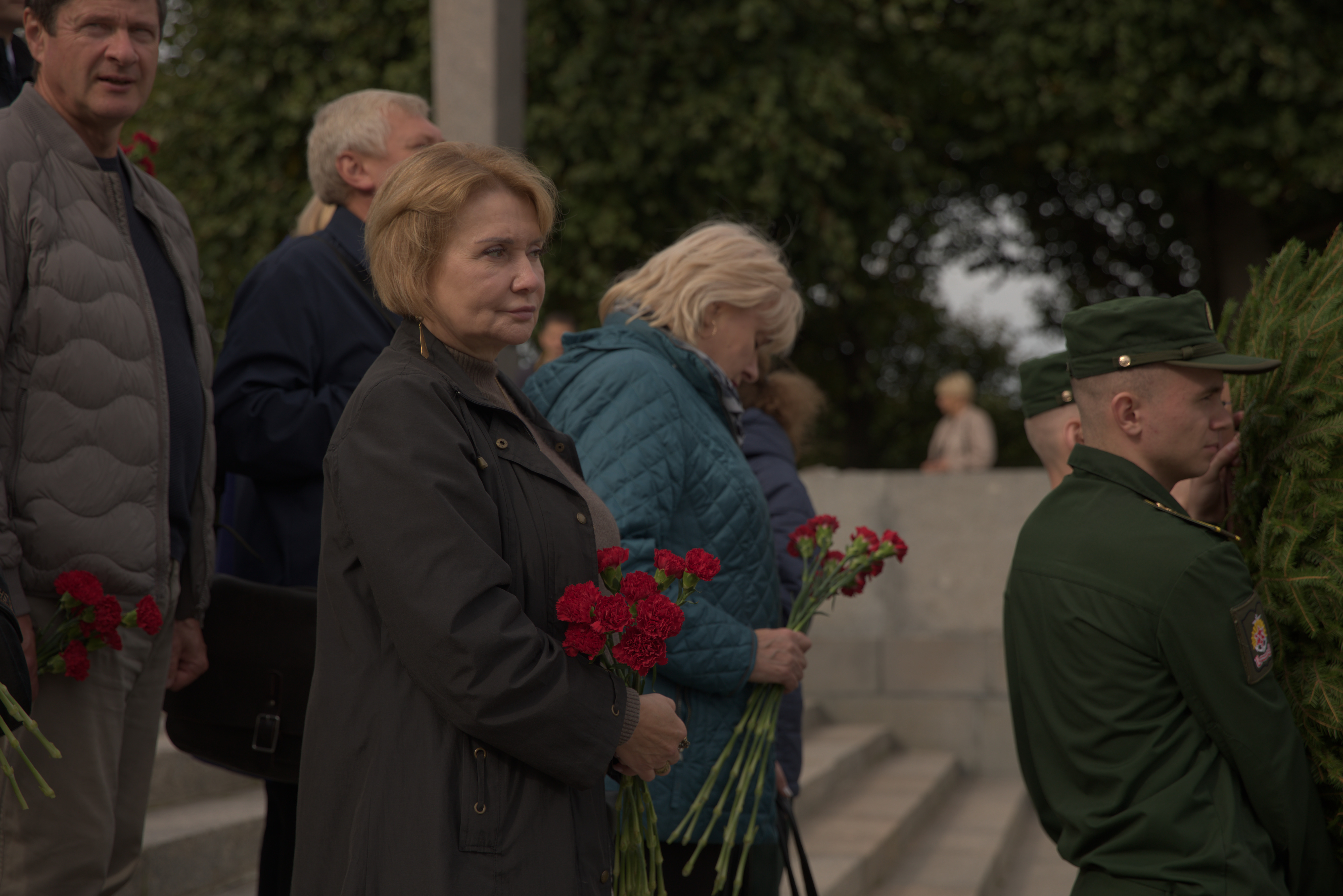 Возложение на Пискаревском мемориальном кладбище 08.09.26