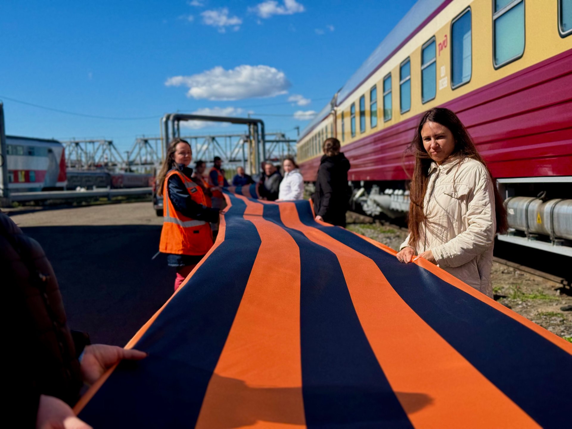 День Победы на Октябрьской магистрали — как всегда, вместе с профсоюзом